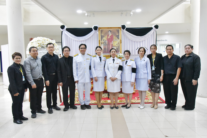 คณะแพทยศาสตร์ เข้าร่วมพิธีถวายความอาลัยและน้อมรำลึกในพระมหากรุณาธิคุณ สมเด็จพระนางเจ้าสิริกิติ์ พระบรมราชินีนาถ พระบรมราชชนนีพันปีหลวง